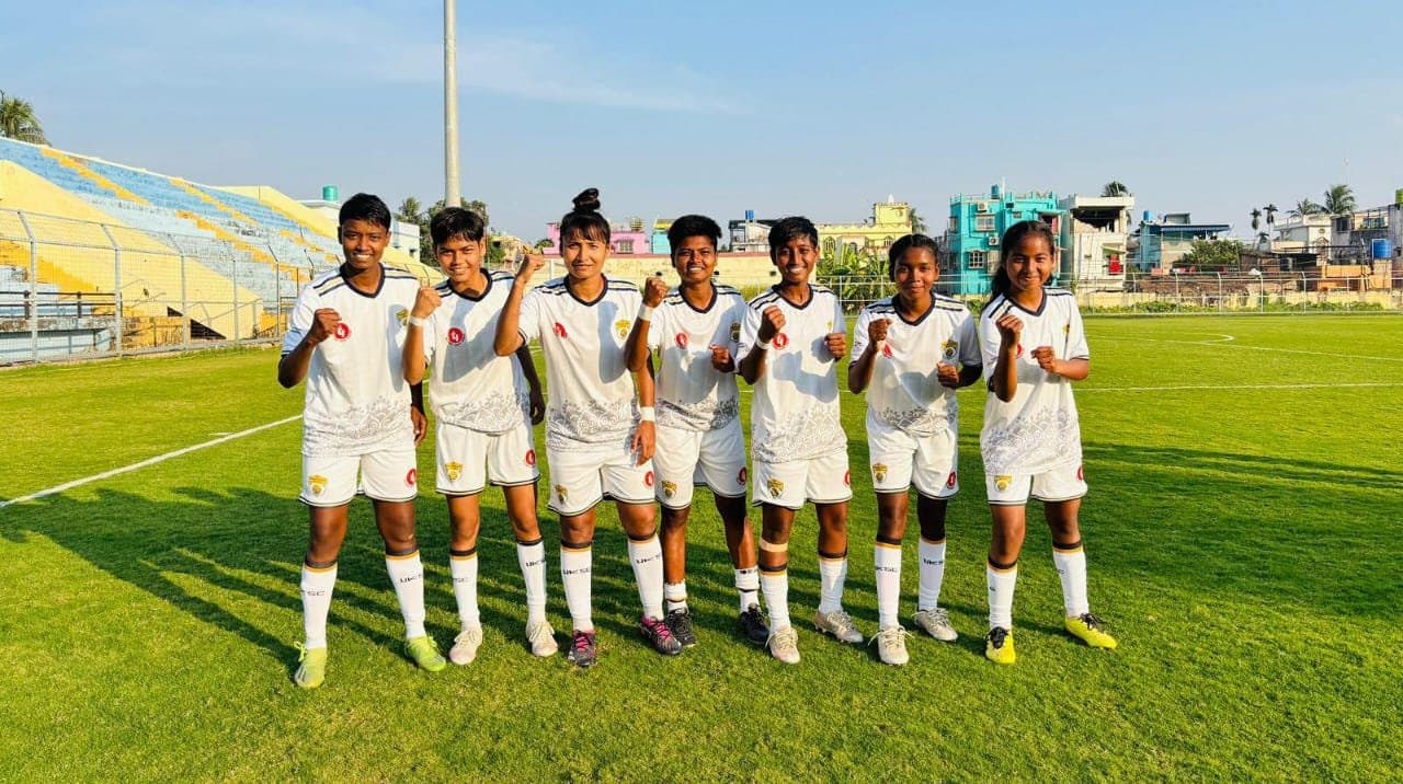 United Kolkata Sports Club's dominating win, scores 27 goals against behala aikya sammilani in kanyasree Cup spt 
