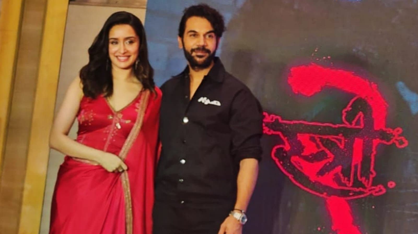 rajkumar rao and shraddha kapoor in kolkata for promotion of stree 2 ent