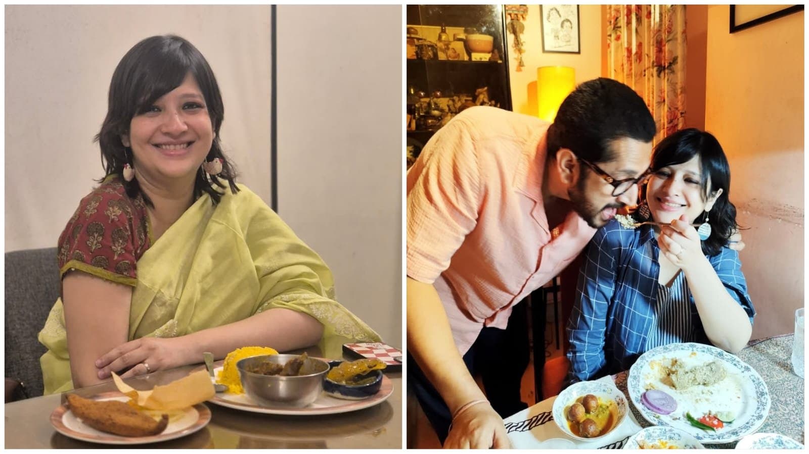 Nine months baby shower of Piya Chakraborty wife of Parambrata Chattopadhyay 