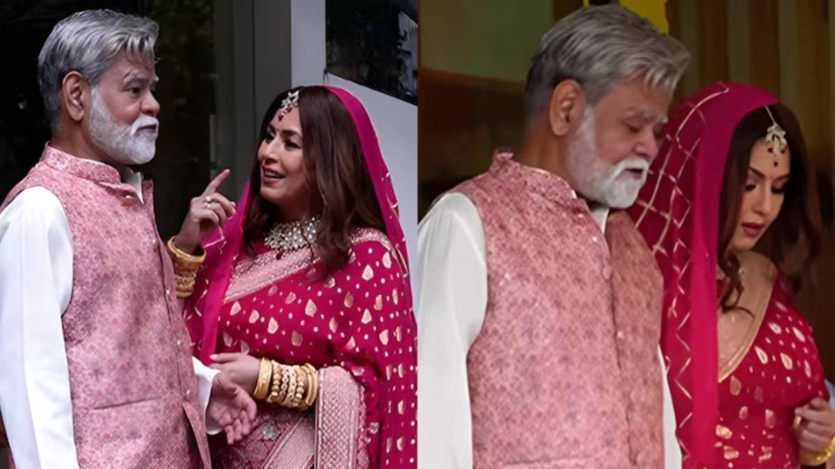 Mahima Chaudhry Stuns in Bridal Look with Sanjay Mishra Sparks Rumours of Second Marriage